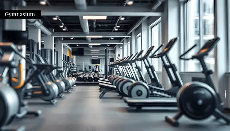 Modern gymnasium